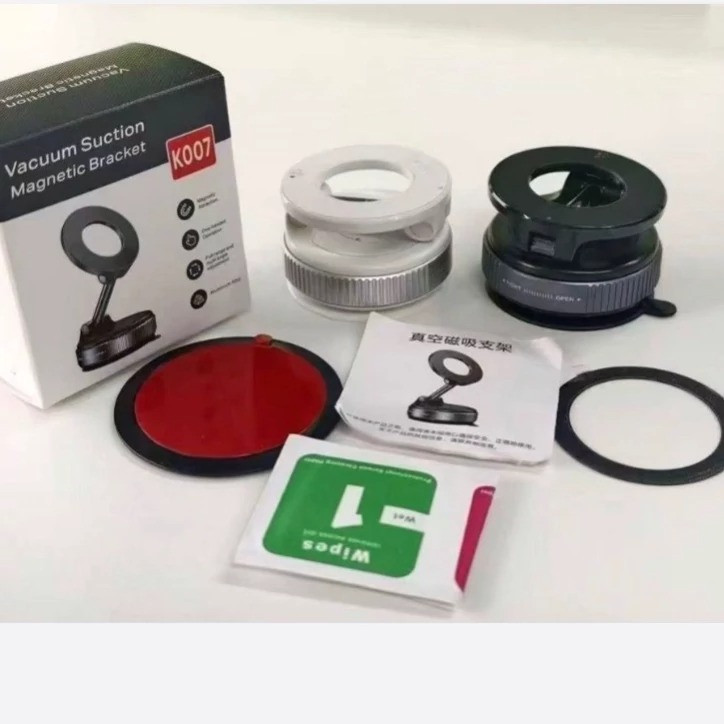 هولدر موبایل k007 با محتویات همراه پد و رینگ فلزی